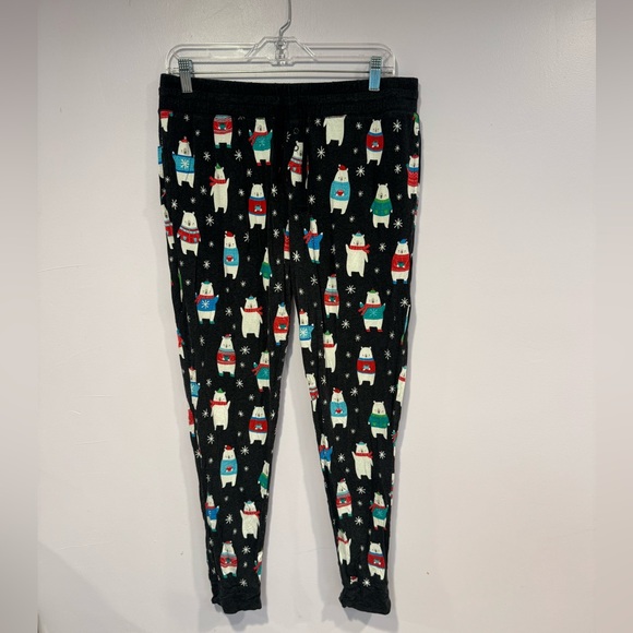 Little Sleepies Other - Little Sleepies Christmas polar bear hot cocoa womens joggers
